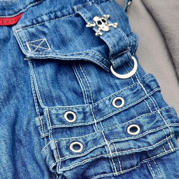 Tripp NYC Blue Cargo Pants - Picture 4 of 5